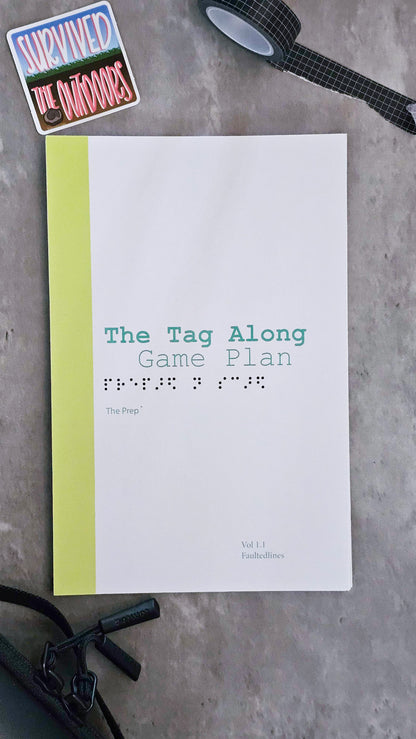 Prepared, Not Scared: The Game Plans (First Edition) — Household Emergency Planning Guide | Half Letter 5.5" x 8.5"