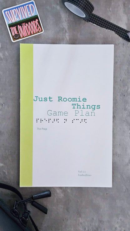 Prepared, Not Scared: The Game Plans (First Edition) — Household Emergency Planning Guide | Half Letter 5.5" x 8.5"