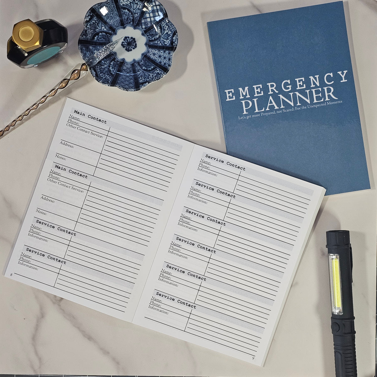 PREORDER: Emergency Planner – Edition 2 | Disaster Prep Notebook | A5 (5.83" × 8.27")