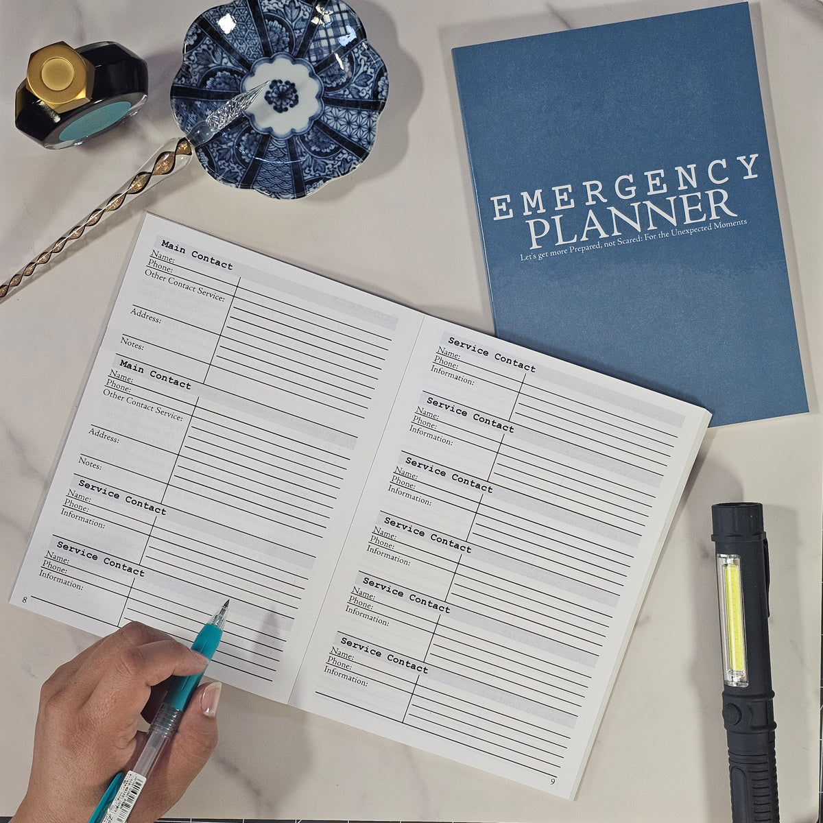 PREORDER: Emergency Planner – Edition 2 | Disaster Prep Notebook | A5 (5.83" × 8.27")