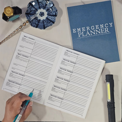 PREORDER: Emergency Planner – Edition 2 | Disaster Prep Notebook | A5 (5.83" × 8.27")