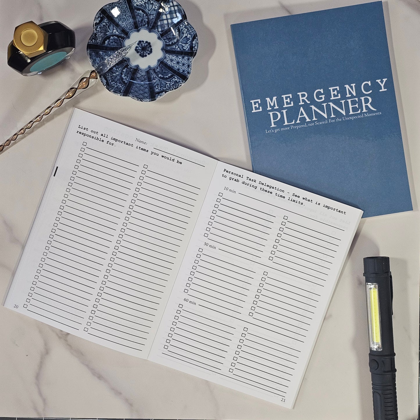 PREORDER: Emergency Planner – Edition 2 | Disaster Prep Notebook | A5 (5.83" × 8.27")