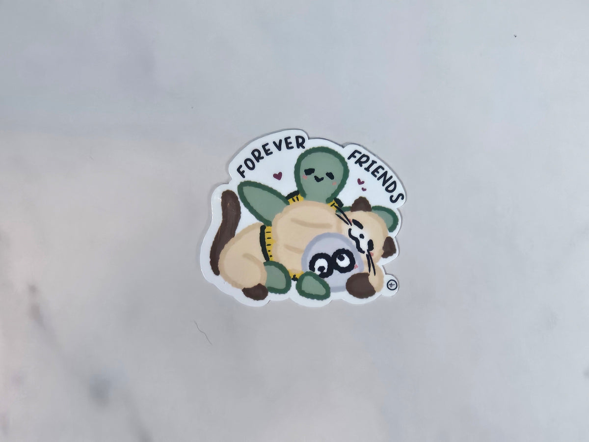 The Crew: Forever Friends — Waterproof Die-Cut Vinyl Sticker