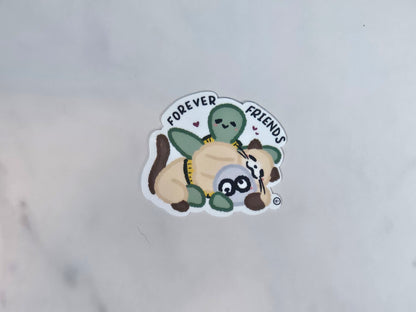 The Crew: Forever Friends — Waterproof Die-Cut Vinyl Sticker