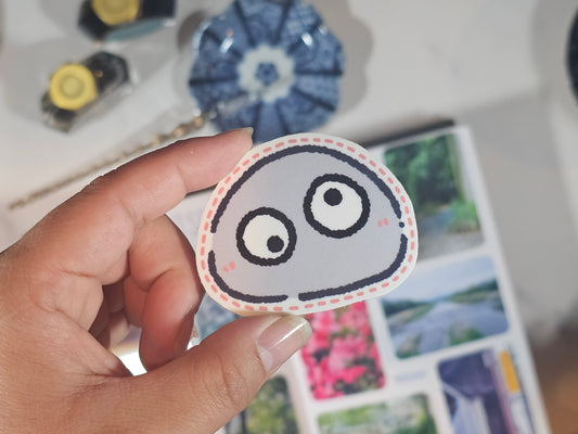 Jane Stitch Illustration | Die-cut Sticker | 2.5" × 2"