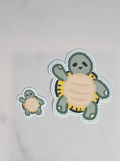 Tart Stitch Illustration | Die-cut Sticker | 2.4" x 2.5"
