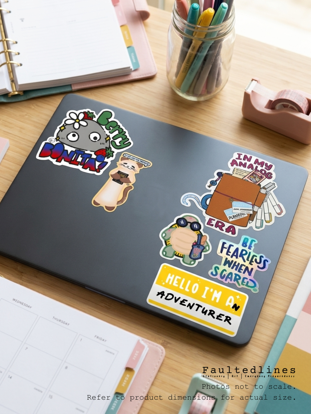 Waterproof Die-Cut Vinyl Sticker — In My Analog Era | 3.05" × 3.1"