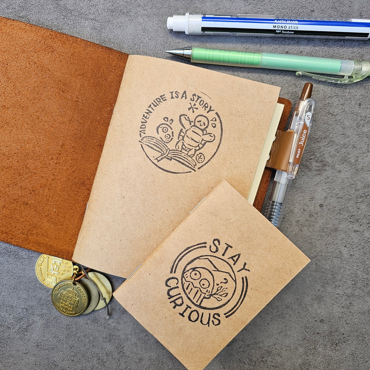 Mini Journal — Stay Curious | 2.5" × 3.5"