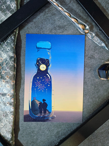 Hanabi - Firework Season | Luster Paper Print | 4" × 6"