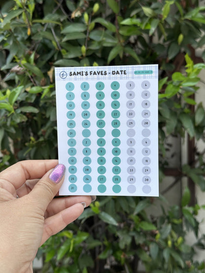 Paper Sticker Sheet Set — Color Shapes: Sami’s Faves | 3.5" x 4.25"