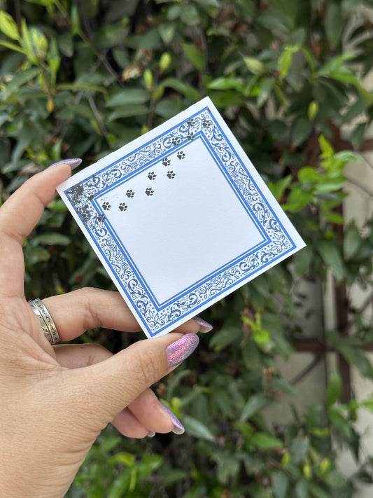 Pixel Plate Notepad — Katsugi | 20 Sheets | Small 3" x 3"