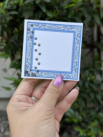 Pixel Plate Notepad — Katsugi | 20 Sheets | Small 3" x 3"