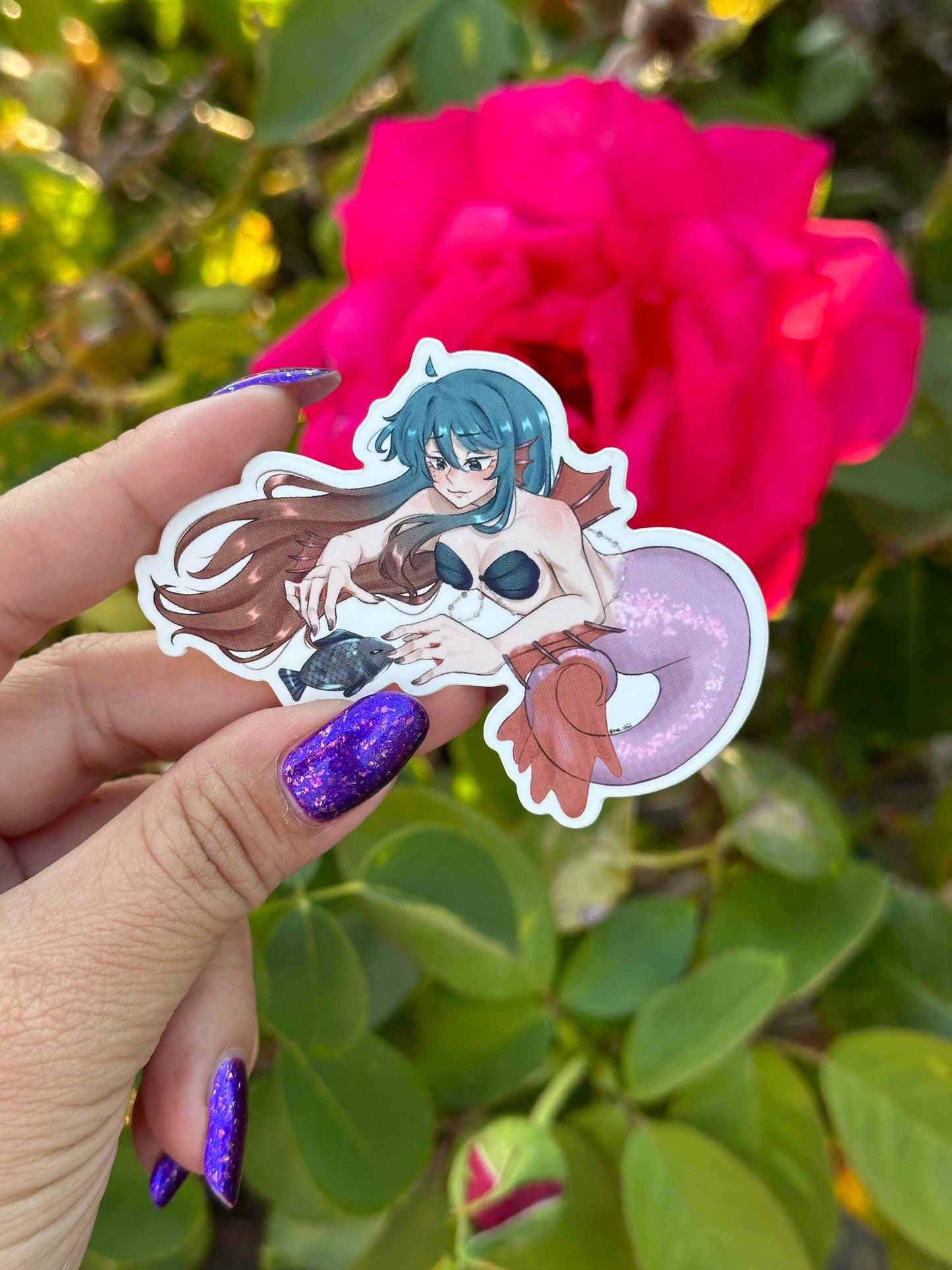 Maira Sideria die cut sticker