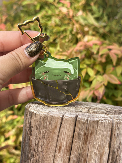 Mystery Acrylic Keychain — Kat-tsugi Collection | 2.25" x 2.5"