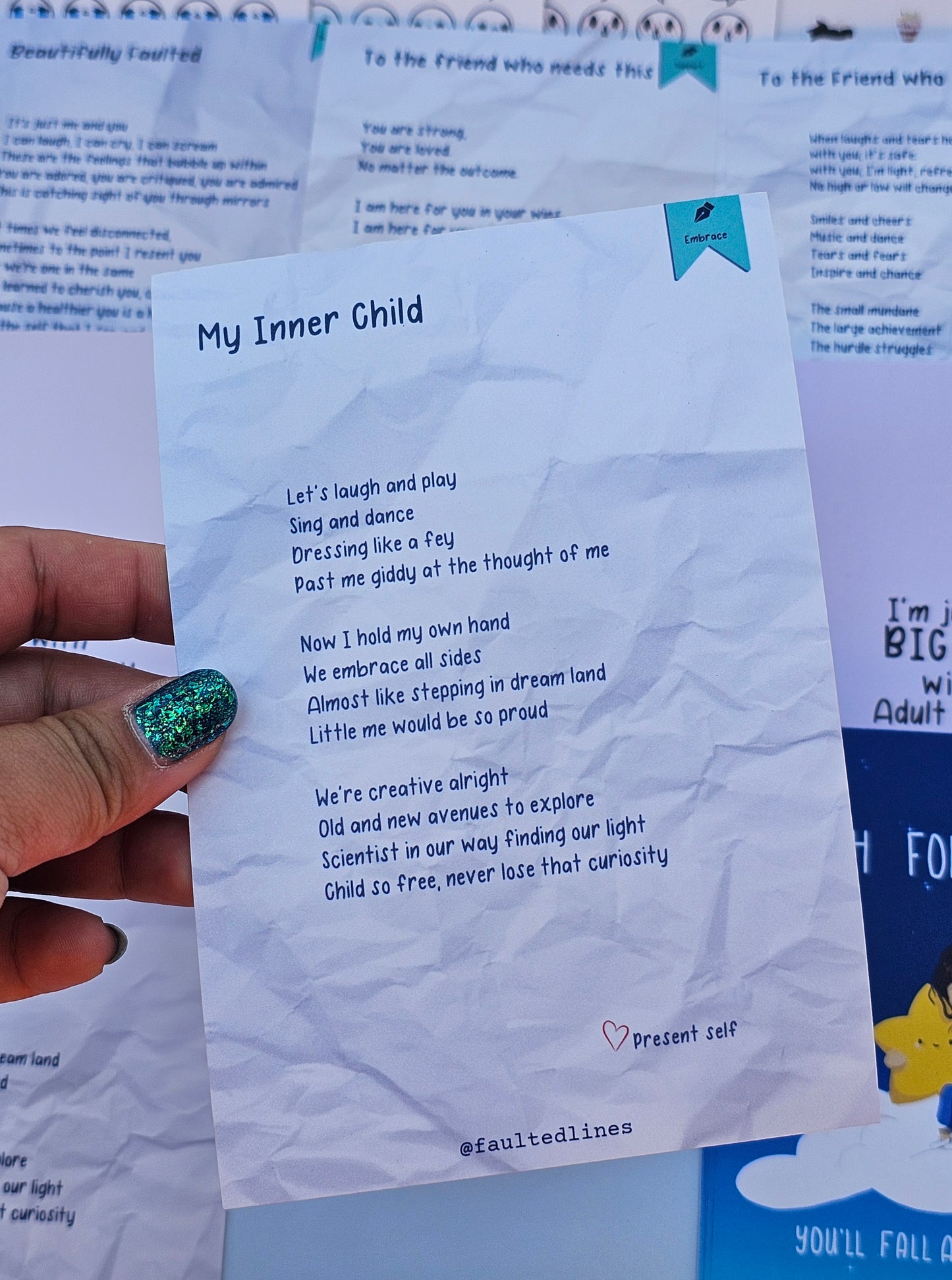My Inner Child | Luster Paper Print | 4" × 6"