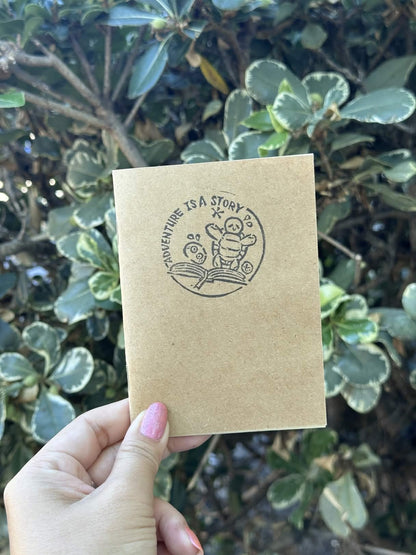 Passport Journal — Adventure Is a Story | 3.5" × 5"