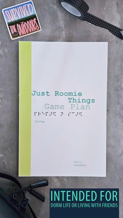 Prepared, Not Scared: The Game Plans (First Edition) — Household Emergency Planning Guide | Half Letter 5.5" x 8.5"