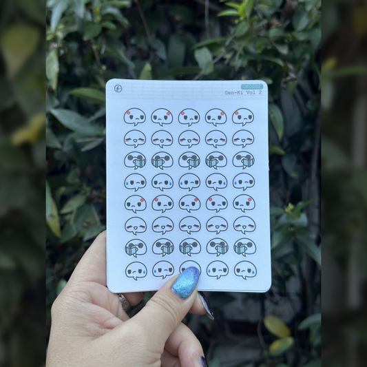 GenKi Sticker sheet Vol 2