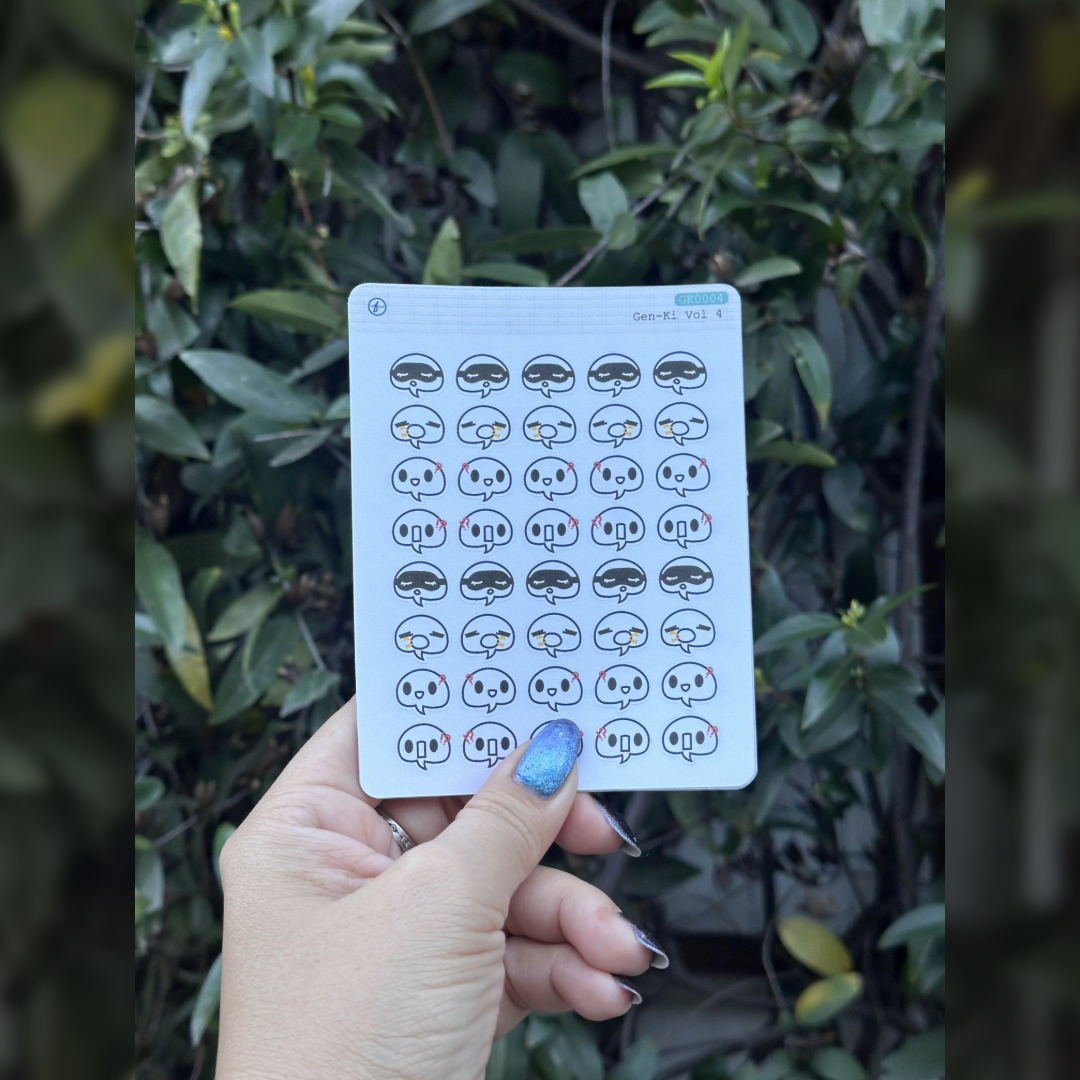 GenKi Sticker sheet Vol 4