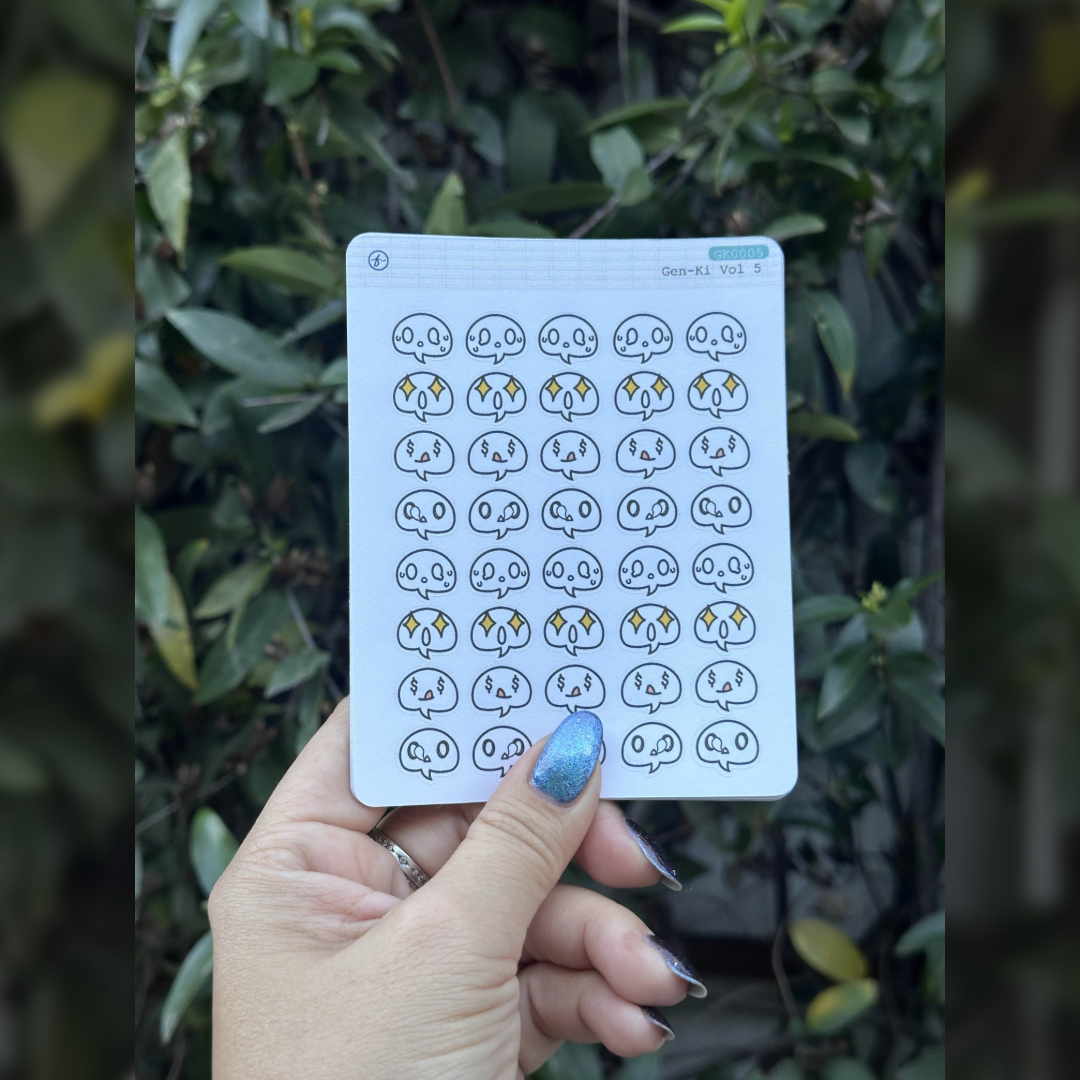 GenKi Sticker sheet Vol 5